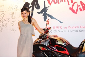 Simon Ma VS Ducati Diavel 的藝術碰撞