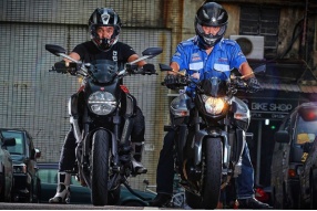 車壇洪金寶 Ducati Diavel & Suzuki B-King