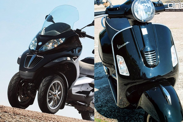 Vespa GTS Super 300ie & Piaggio MP3 300ie