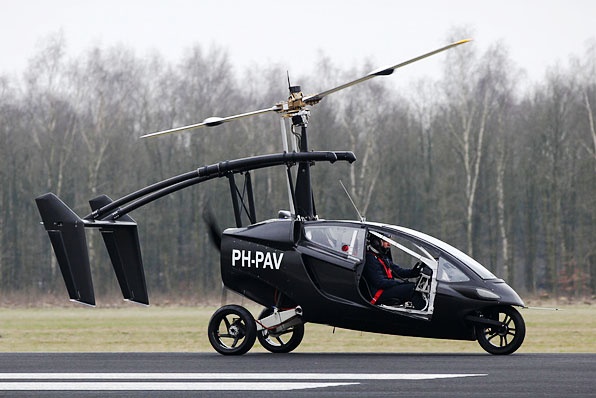 三輪飛機車PAL-V-2014年有售