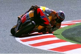 2012 Motogp西班牙Catalunya-第2個彎的磨手肘片段