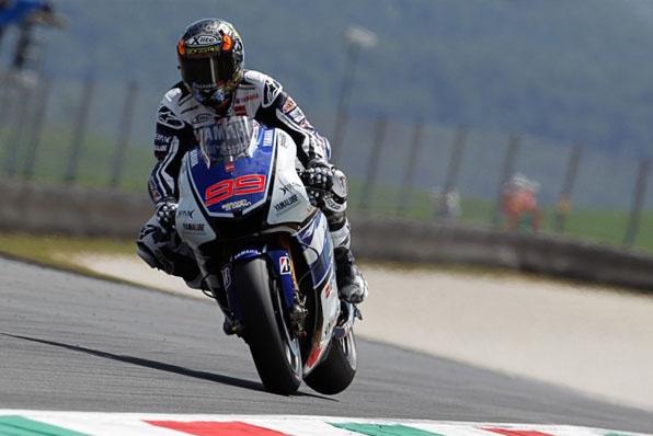 羅倫素(Jorge Lorenzo)打破場地紀錄(意大利站)