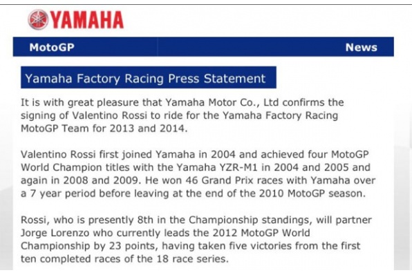 羅絲正式回歸Yamaha~