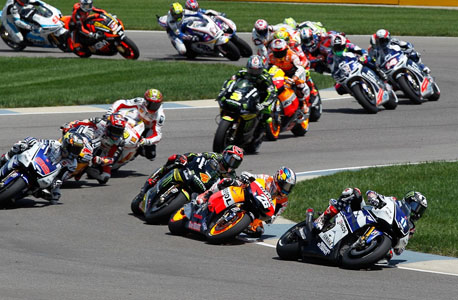 2012 Motogp美國印弟安站精華片段－柏度莎強勢勝出