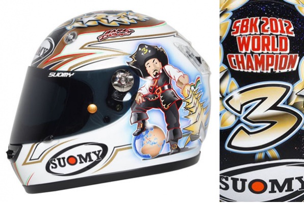 Suomy VANDAL MAX CHAMP 2012 庇亞基冠軍限量頭盔