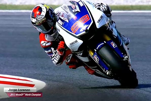 2012 Motogp羅倫素封王精彩影像