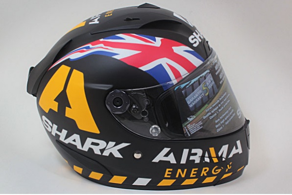 360° SHARK RACE-R PRO REDDING 英國新勢力車手頭盔拉花
