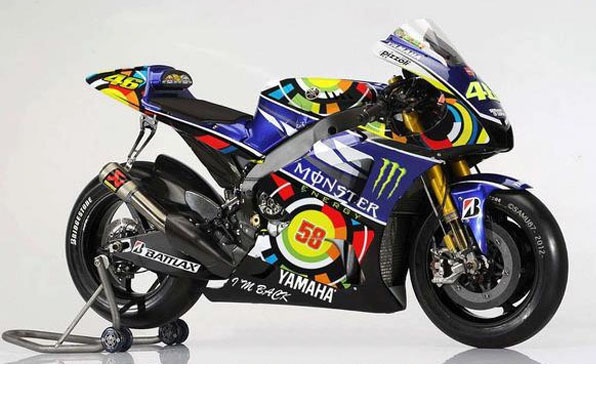 2013 Motogp YAMAHA M1羅絲新拉花？