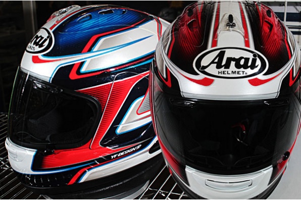 ARAI RX-7 RR5 PEOROSA GP 最新柏度莎MotoGP頭盔兩色抵港
