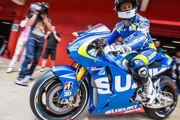 最新SUZUKI Motogp戰車測試影像～只落後羅倫素0.772秒