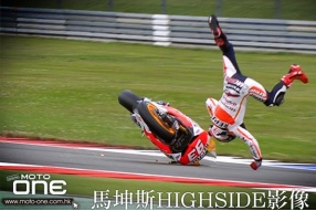 2013 Motogp荷蘭站FP3－馬坤斯HIGHSIDE影像