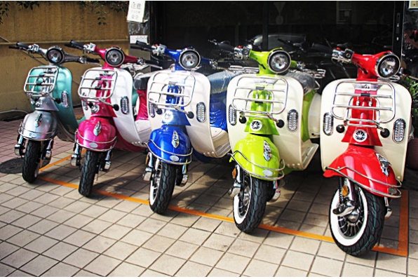 2014 Motegi RETRO 150 繽紛色彩系列