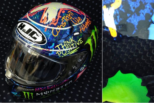 HJC R-PHA 10 Graffiti  LORENZO -  全碳纖維追加版接受預訂