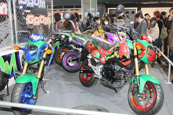 「忍者龜」HONDA MSX 125-亮相2014東京改裝車展