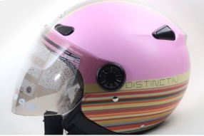 2014 ZEUS ZS-210B 更勝彩虹繽紛色彩的開面頭盔