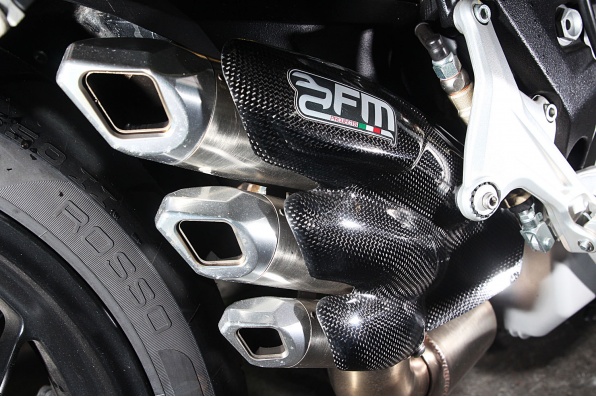 FM Projects MV Agusta exhaust 三叉式MV專屬改裝排氣管