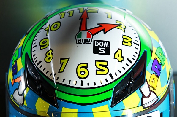 AGV K3 ROSSI HELMET 時鐘花入門級頭盔抵港