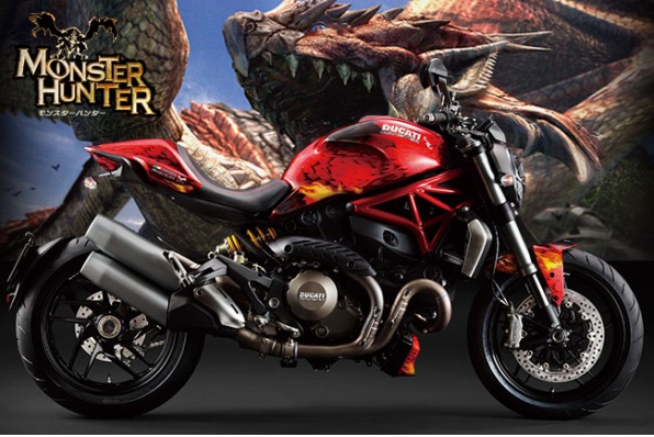 DUCATI MONSTER 1200 - Monster Hunter 魔物獵人日本版