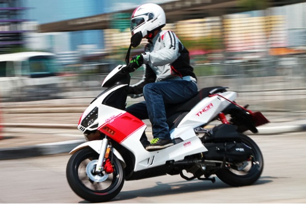 2014 OVER BIKES THOR CINQUANATA 125-新跑羊