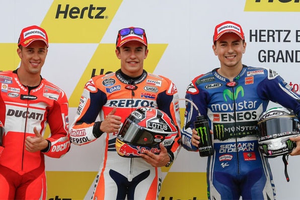 2014 Motogp英國銀石站排位影像－馬坤斯展示無敵姿態
