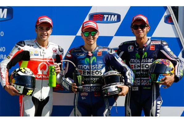  	2014 Motogp意大利聖瑪利諾站排位精華影像－羅倫素第一位
