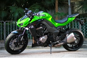 2015 Kawasaki Z1000 綠色猛獸登場