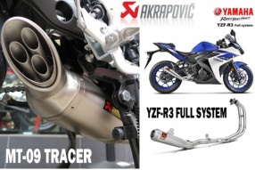 Akrapovic新品 - YZF-R3、PCX150、MT09 Tracer、FORZA300 部份現貨及接受預訂