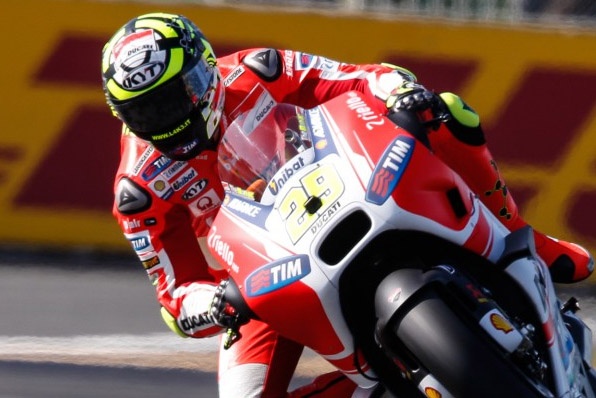 伊恩朗尼(Andrea Iannone)－負傷上陣