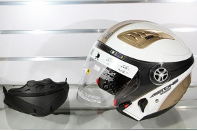 ASTONE DJ10 可拆式下巴保護冚開面頭盔