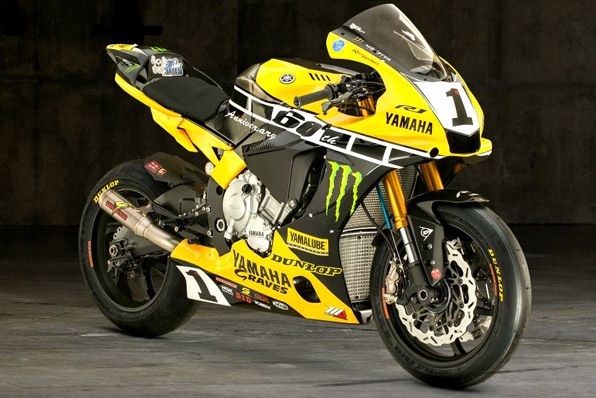 美國YAMAHA廠隊戰馬-60週年花YZF-R1 x Braking煞車菊花碟
