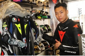 Yes! Yamaha 冠軍車手│李鄭鵬│獲 DAINESE HK 贊助2016、2017兩年比賽保護裝備服飾
