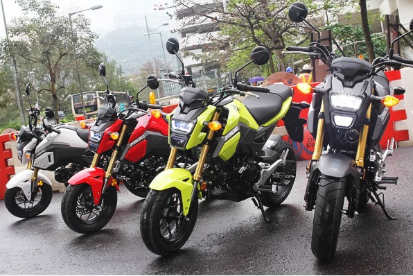 2016 HONDA MSX125 SF│新款街頭戰士│新車四色抵港
