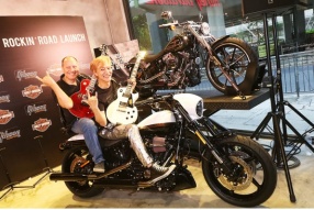 Harley-Davidson x Gibson Brands│真正搖滾樂與路│CVO Pro Street   Breakout新車發佈會