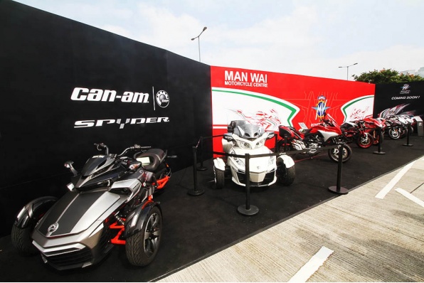 MANWAI文偉│MV AGUSTA限量版及全線車系│CAN-AM SPYDER超型三輪車│2016香港電單車節