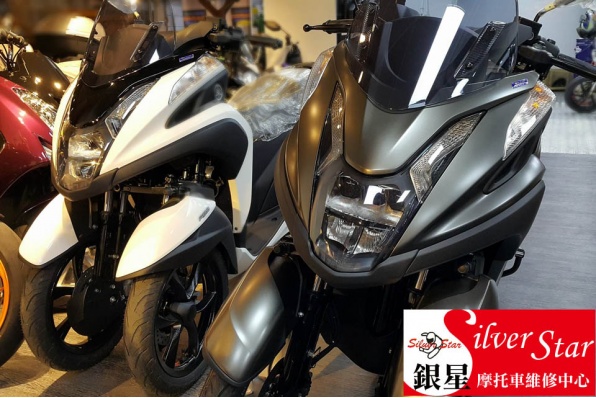 行貨Yamaha Tricity155現貨到港 - 銀星現貨發售HK$43,800