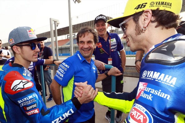 羅絲勁敵－新隊友維那勒斯(Maverick Vinales)