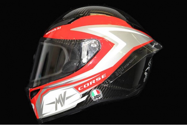 AGV Pista GP - MV Agusta F4 Corse專屬拉花頭盔 