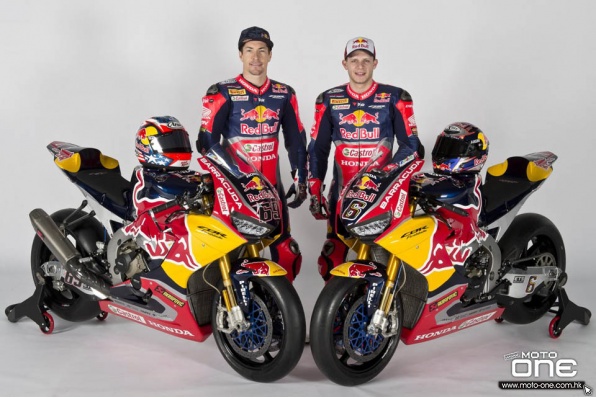2017 HONDA WSBK車隊新花—紅牛戰衣
