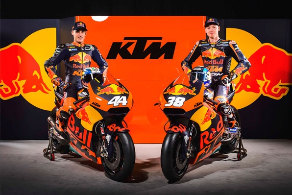 龐大2017 KTM Motogp、Moto2、Moto3車隊-紅牛花