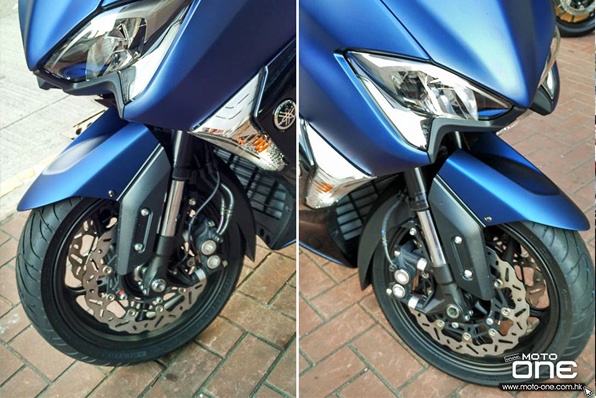 新一代YAMAHA T-MAX 530大直徑煞車碟-Braking