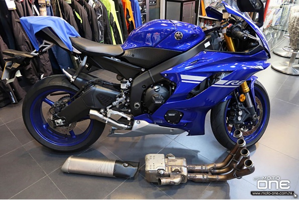 AKRAPOVIC 2017 YAMAHA R6 MEGAPHONE│超短超輕GP Style排氣喉│聲威雄厚