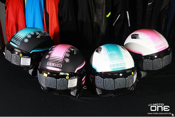 ZUES ZS-212C Pretty Girl 可愛雙鏡機師開面頭盔系列