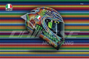AGV PISTA GP R ROSSI WINTER TEST 2018 - 墨西哥原住民族“Huichol”串珠藝術限量版頭盔開始接受預訂