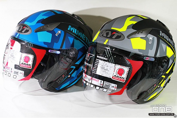 KYT Galaxy Slide 極致迷彩色新拉花系列抵港 - 利力現貨發售