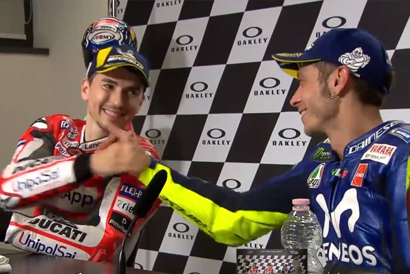 氣氛融洽-2018 Motogp意大利記招