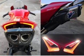 Ducati Panigale V4 + Termignoni D182 full system全梳排氣喉 - 首支抵達中國珠海賽車場