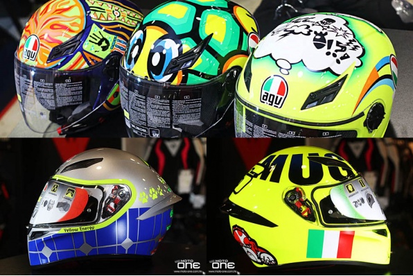 AGV K1 Mugello 2015 / 2016 羅絲拉花全面頭及AGV Blade (龜龜、5洲、MISANO 2011)羅絲拉花開面頭盔抵港