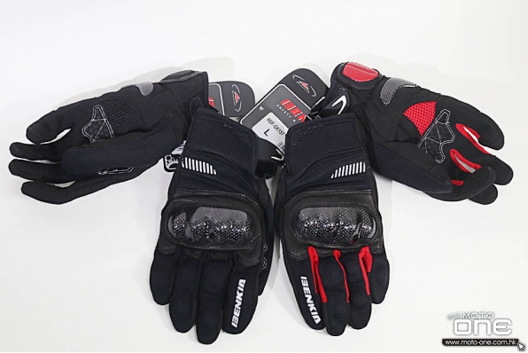 BENKIA 兩款實用夏日電單車手套 - 利力發售