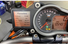 2014 KTM 1290 SUPER DUKE R 顏色 黑白橙