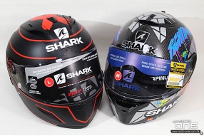 SHARK RACE R PRO GP WINTER TEST 2019 & SPARTAN CARBON REPLICA LORENZO CATALUNYA GP 實物拍攝多角度全面睇 - 利力發售